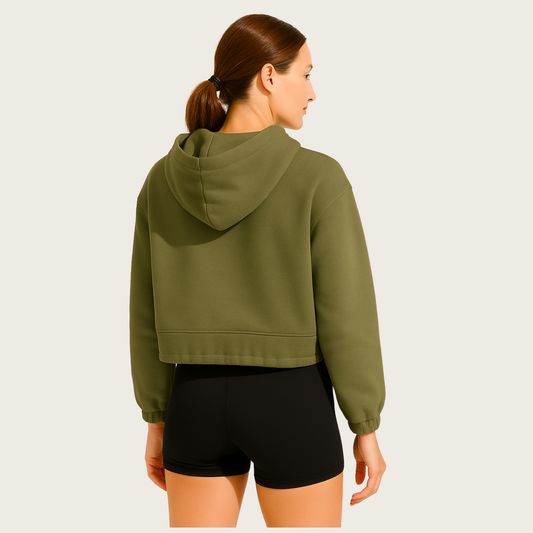 The Align Cropped Hoodie