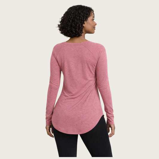 The Presence Long Sleeve Tunic Tee
