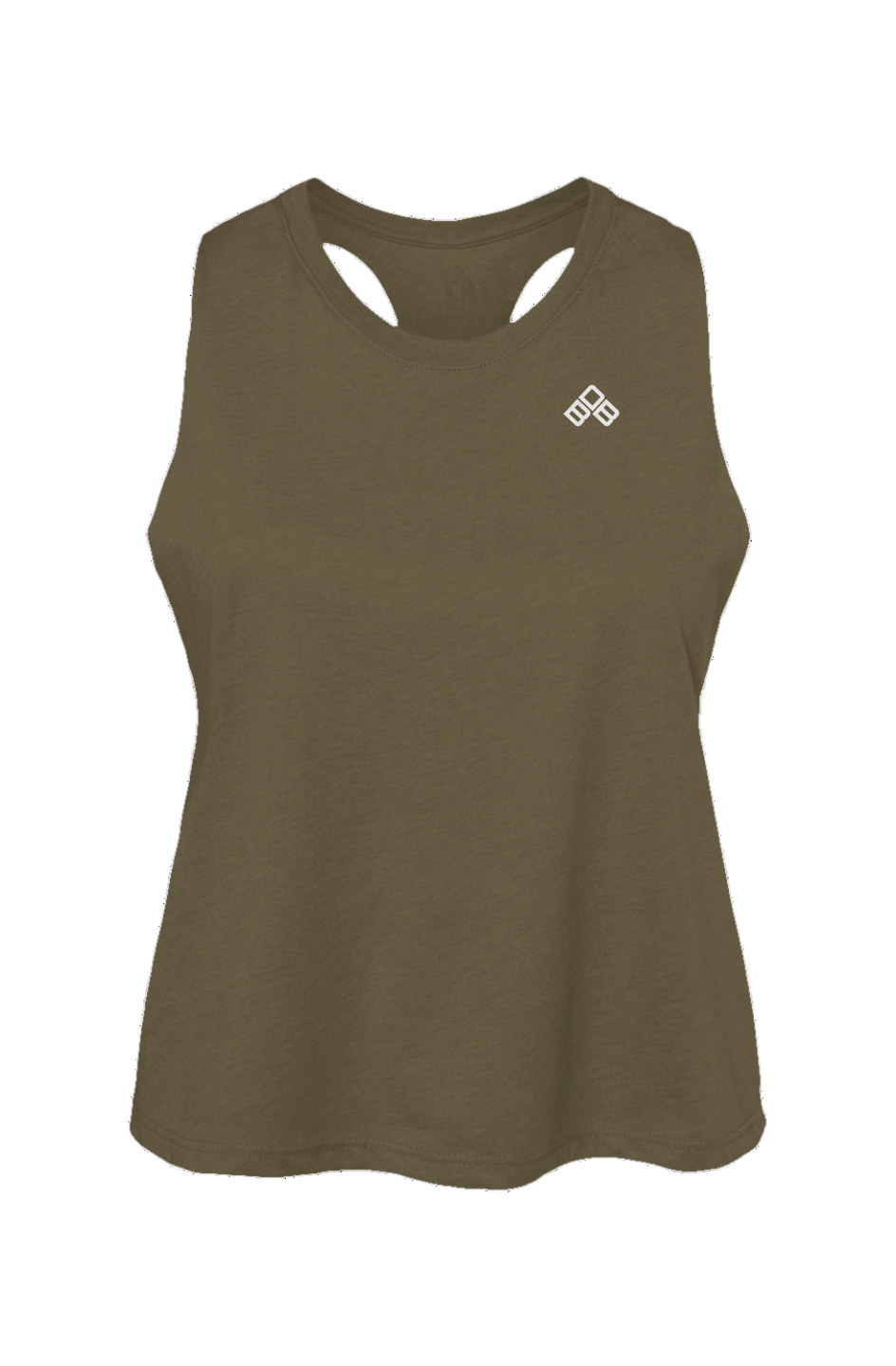 Women's Racerback Cropped Tank