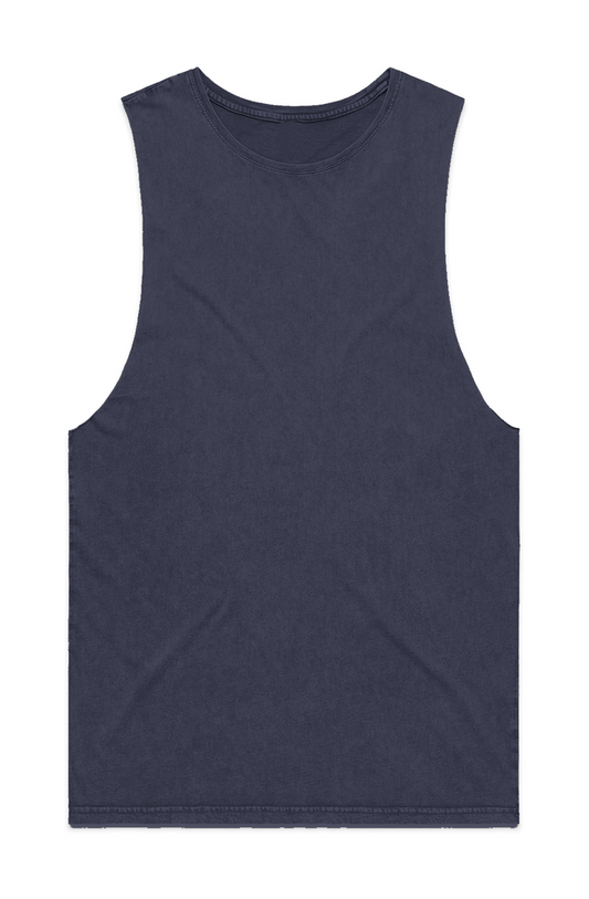 MENS STONE WASH BARNARD TANK
