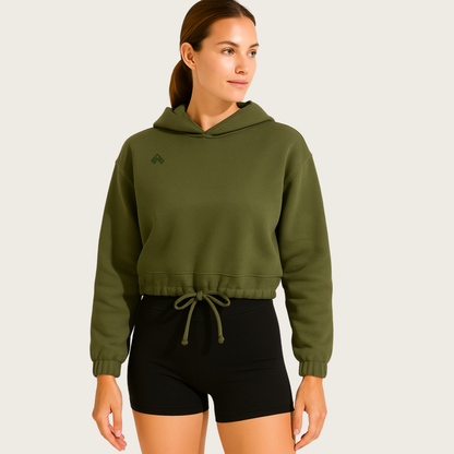 The Align Cropped Hoodie