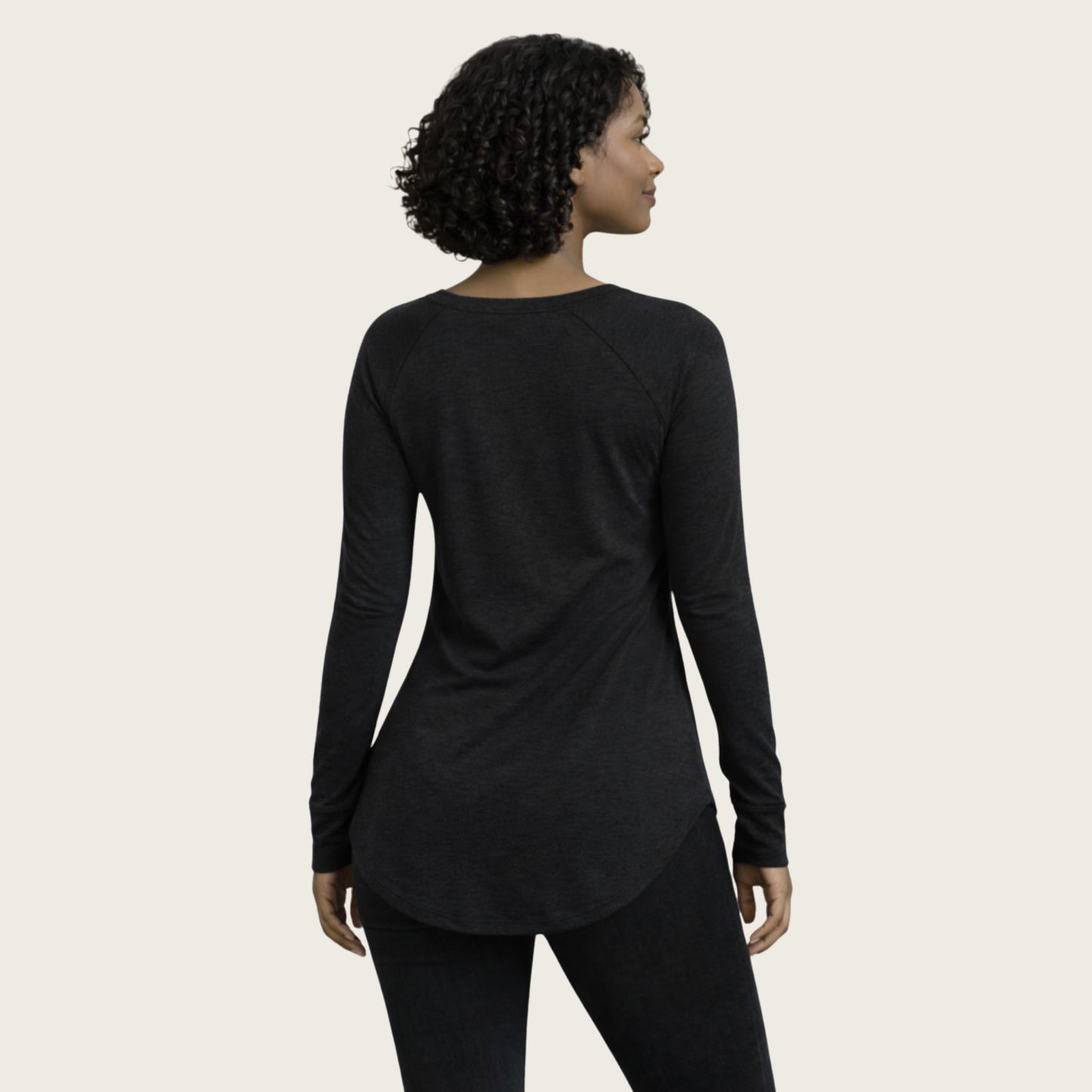 The Presence Long Sleeve Tunic Tee