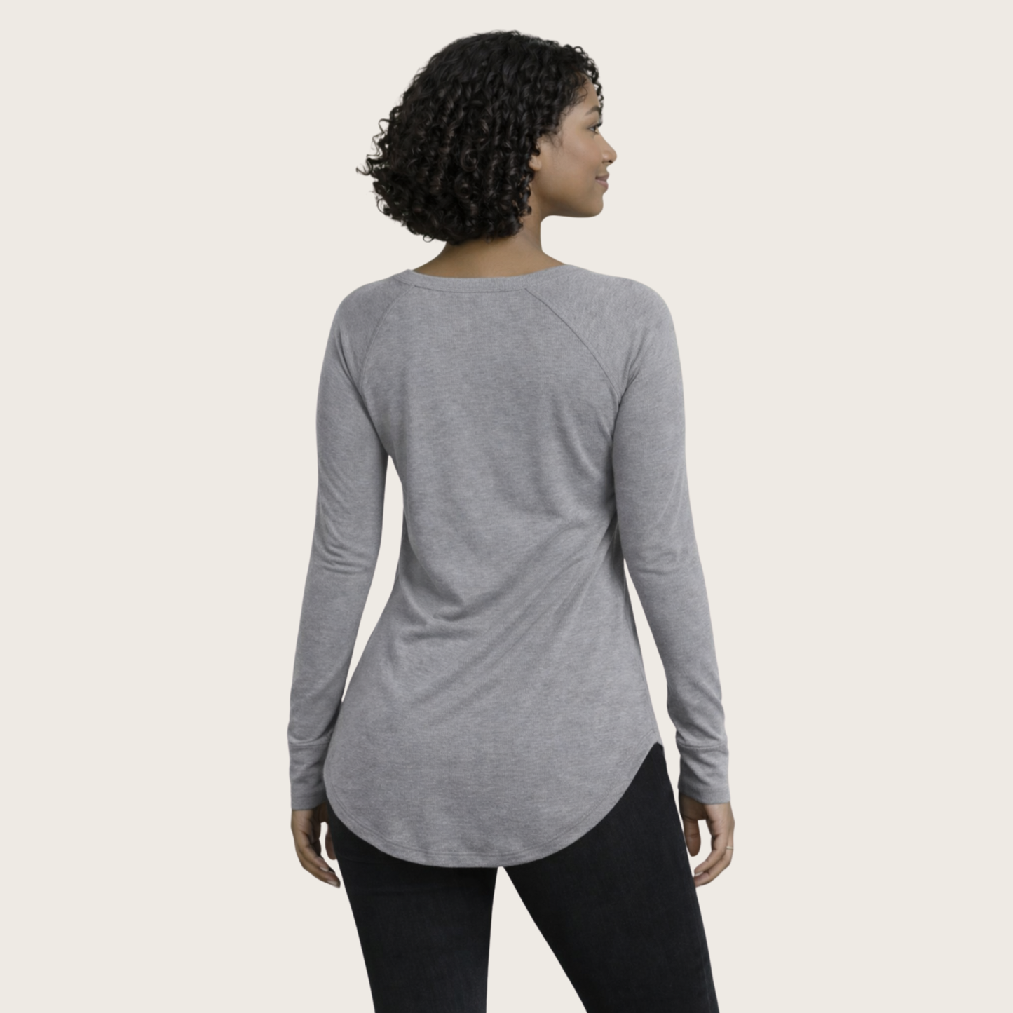The Presence Long Sleeve Tunic Tee