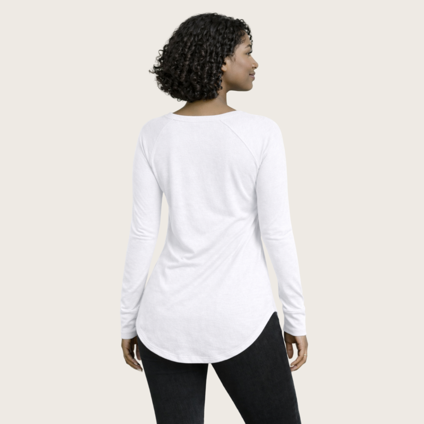The Presence Long Sleeve Tunic Tee