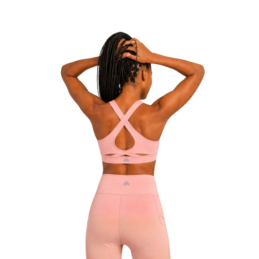 The Blush Horizon Sports Bra