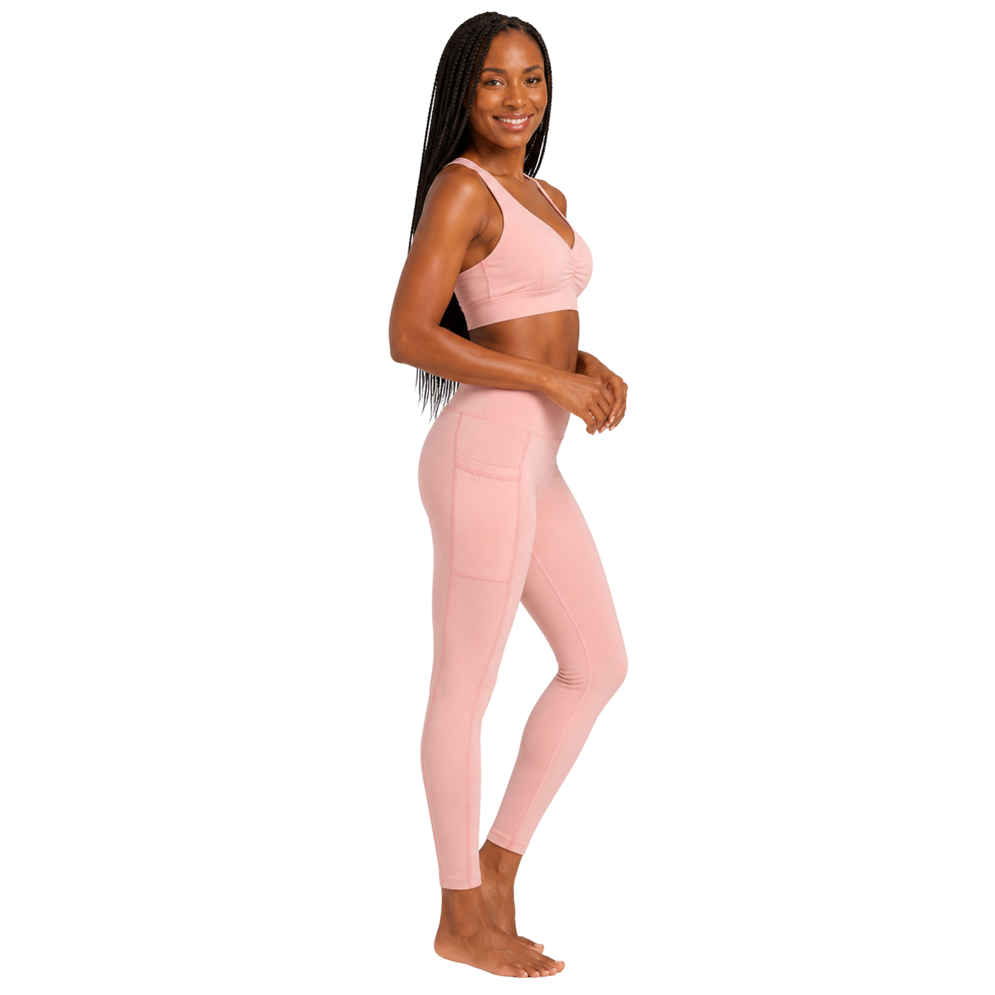 The Blush Horizon Leggings