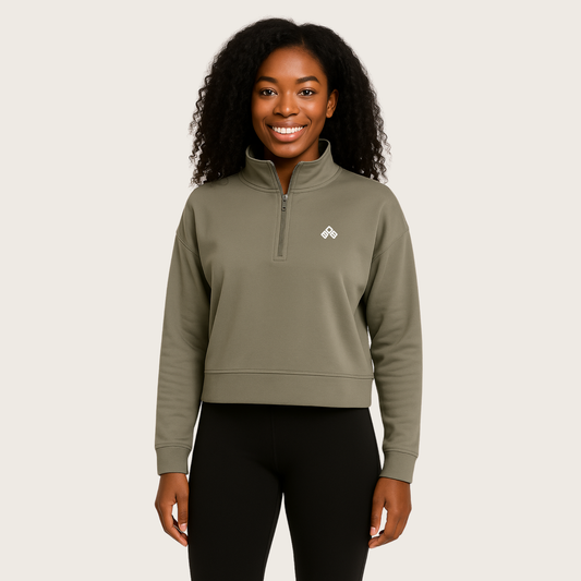 The Ease Quarter Zip